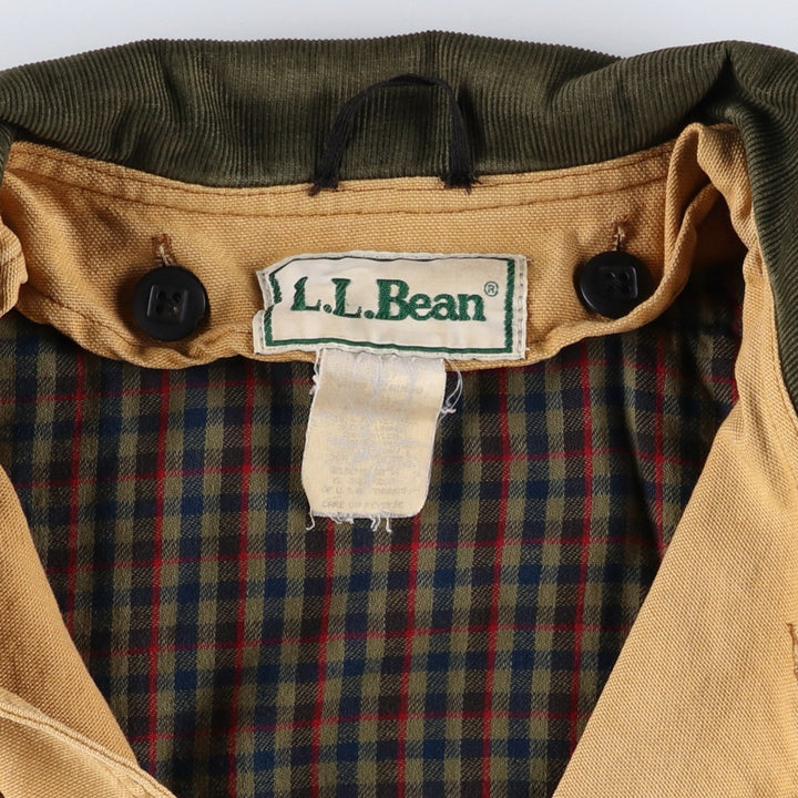~90'S LLBean PrimaLoft Duck Hunting Jacket, Men's XL (approx.) unclear Beige type Vintage Second Hand