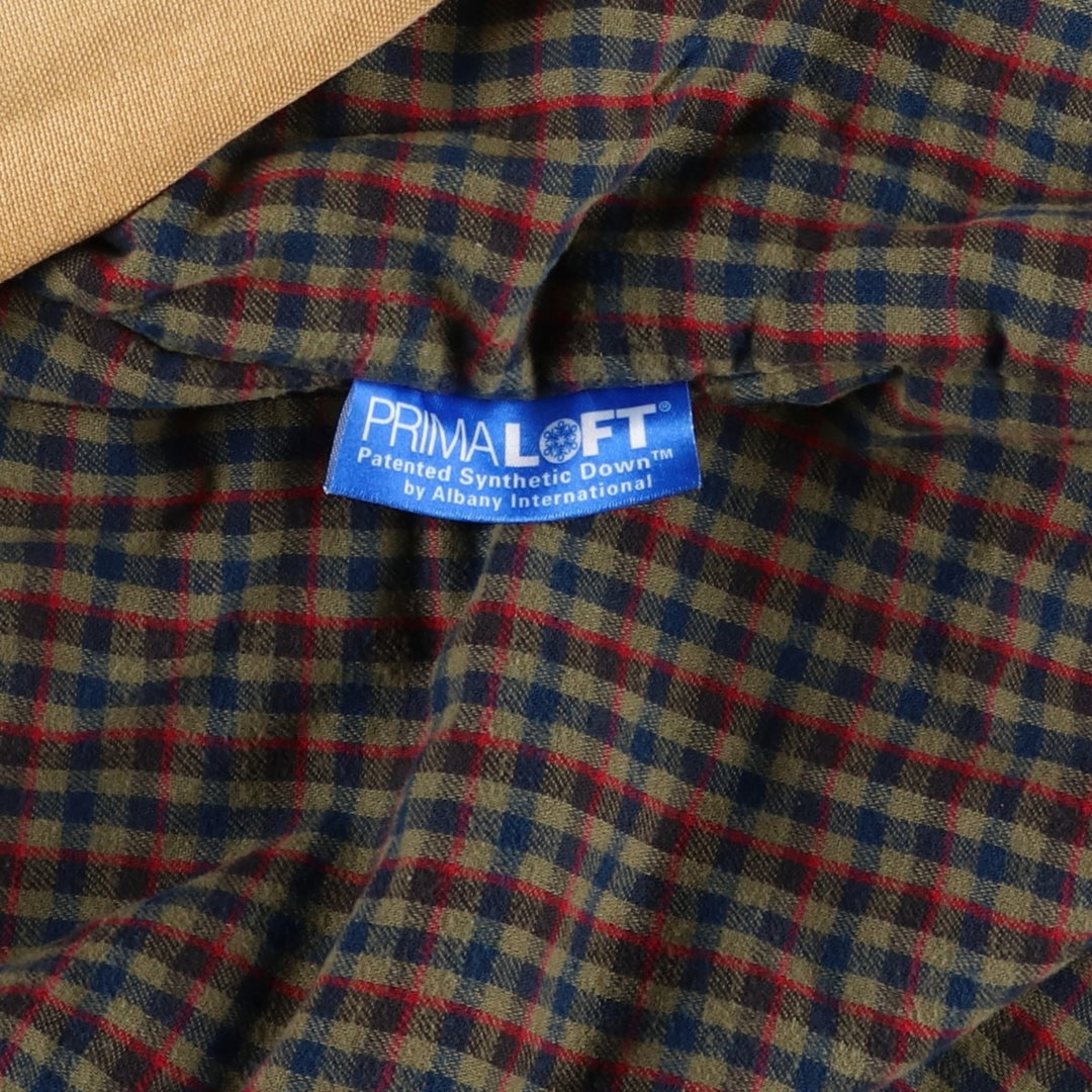~90'S LLBean PrimaLoft Duck Hunting Jacket, Men's XL (approx.) unclear Beige type Vintage Second Hand