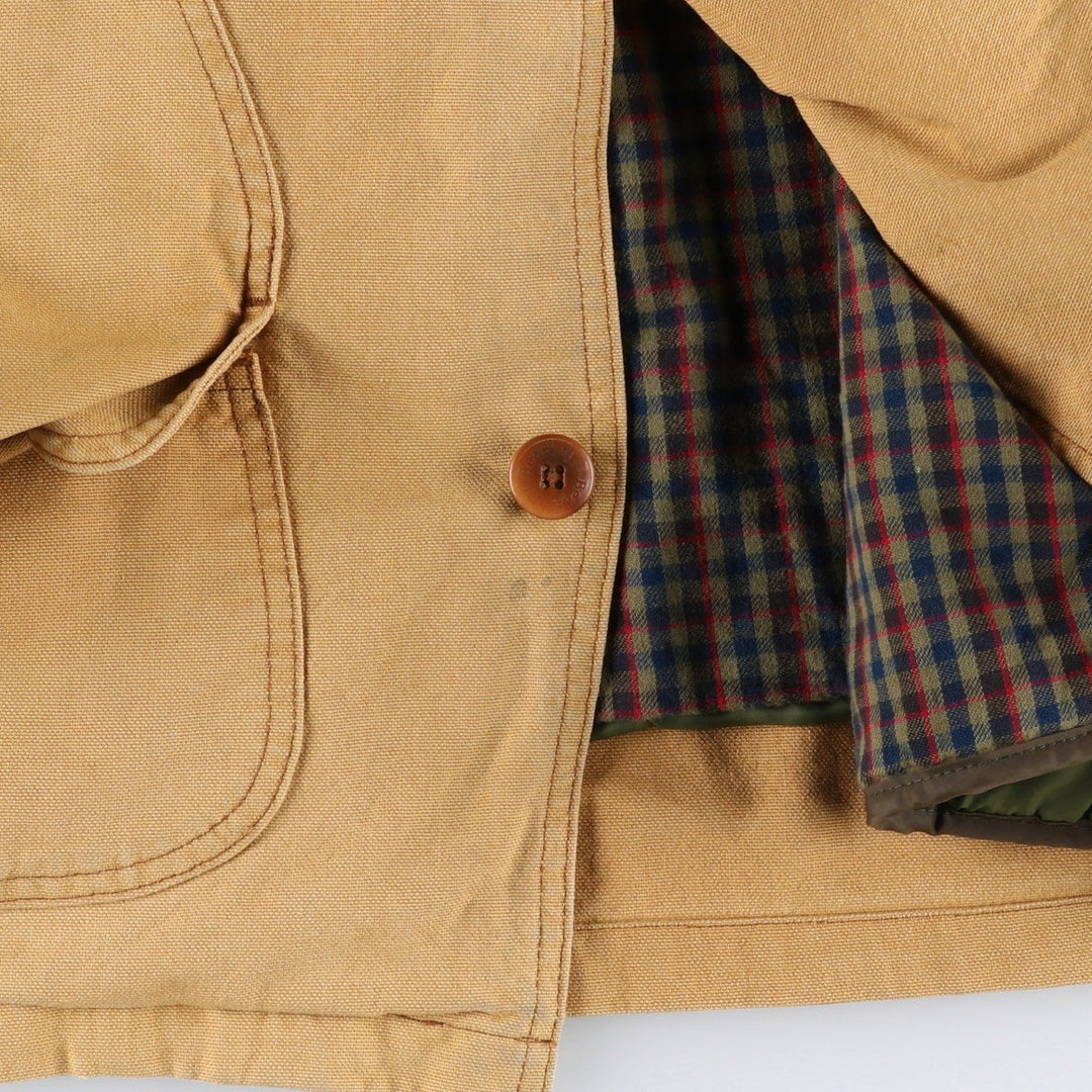 ~90'S LLBean PrimaLoft Duck Hunting Jacket, Men's XL (approx.) unclear Beige type Vintage Second Hand