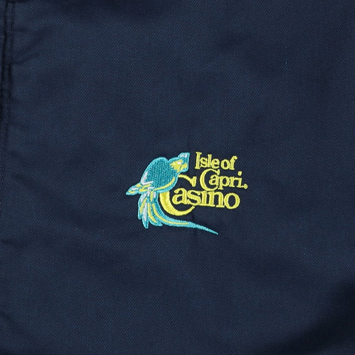 90'S Red Kap Work Blouson, Men's Size L (approx.), Vintage polyester navy blue type Vintage Second Hand