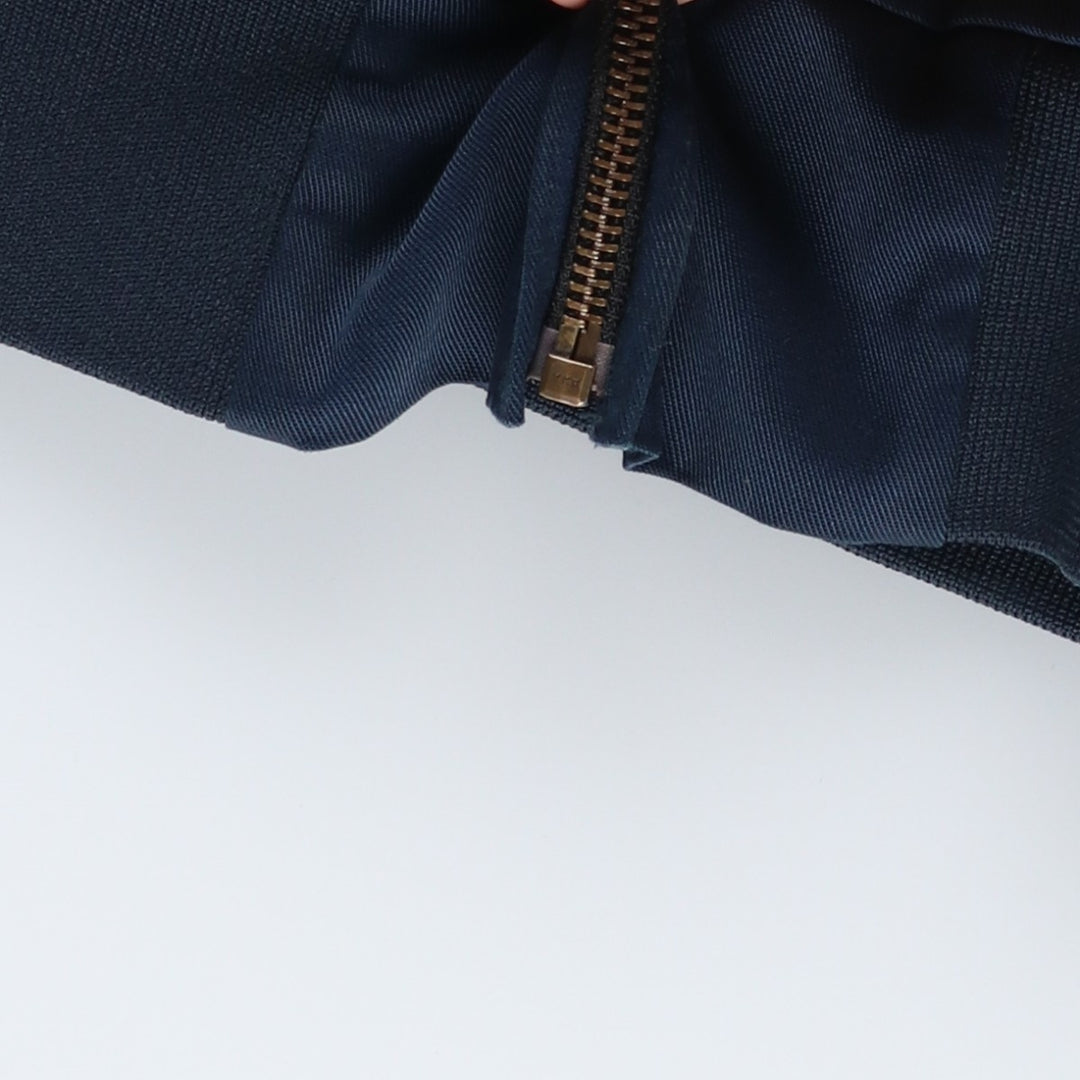 90'S Red Kap Work Blouson, Men's Size L (approx.), Vintage polyester navy blue type Vintage Second Hand