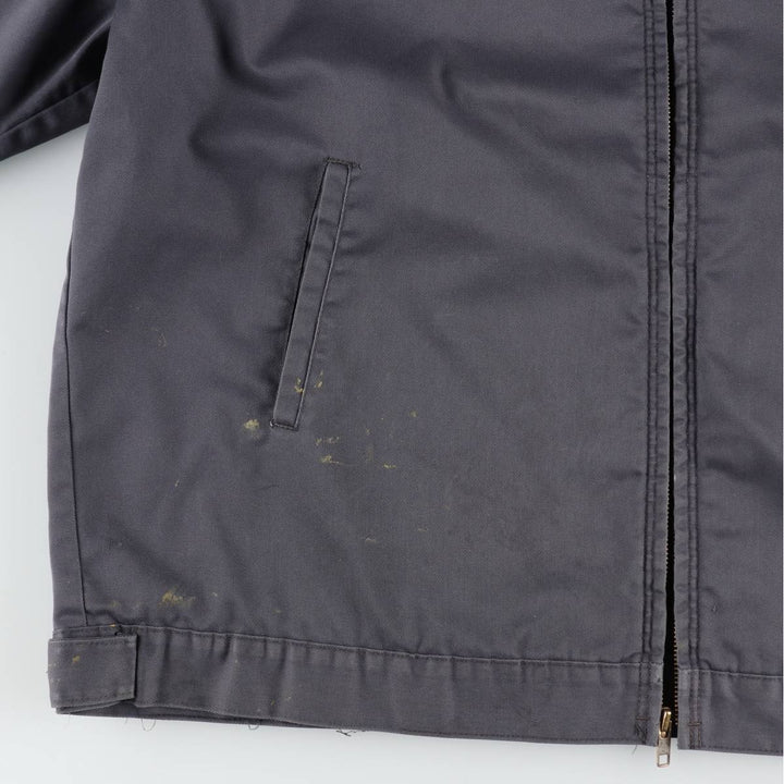 Red kap Work Jacket, Men's XL polyester Charcoal Vintage Second Hand