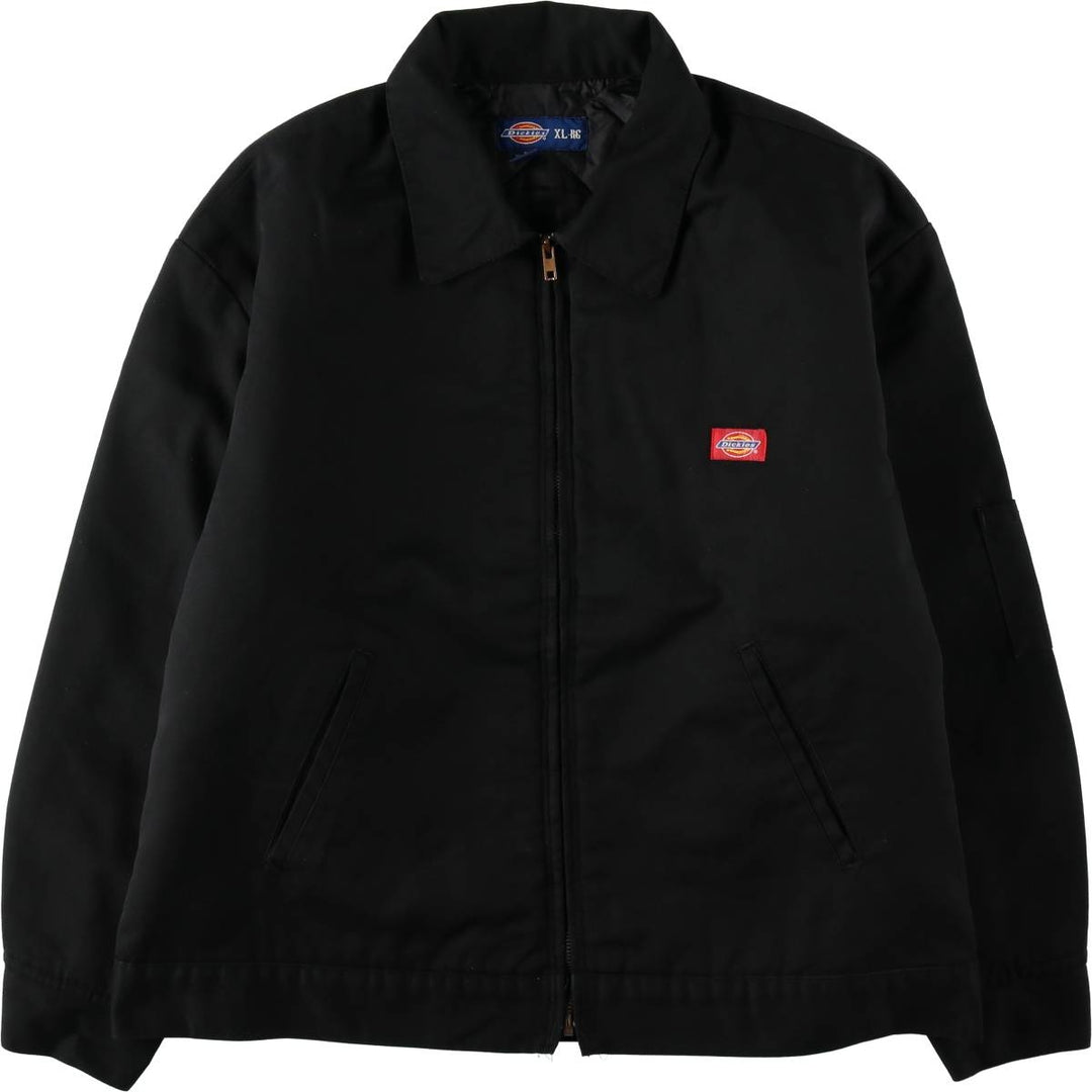 Dickies Eisenhower Jacket, padded work jacket, men's size XL polyester black type Vintage Second Hand