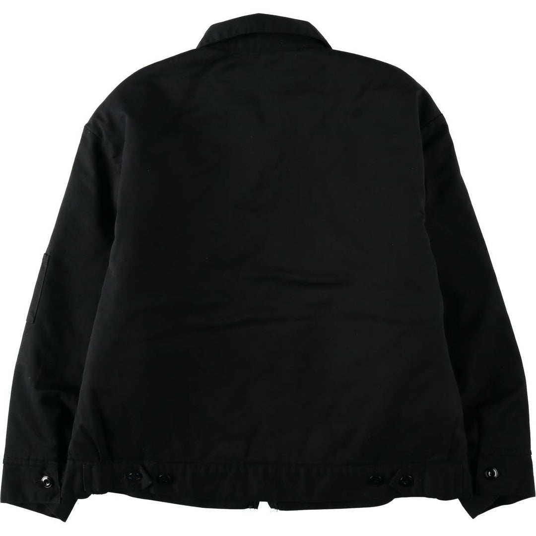 Dickies Eisenhower Jacket, padded work jacket, men's size XL polyester black type Vintage Second Hand
