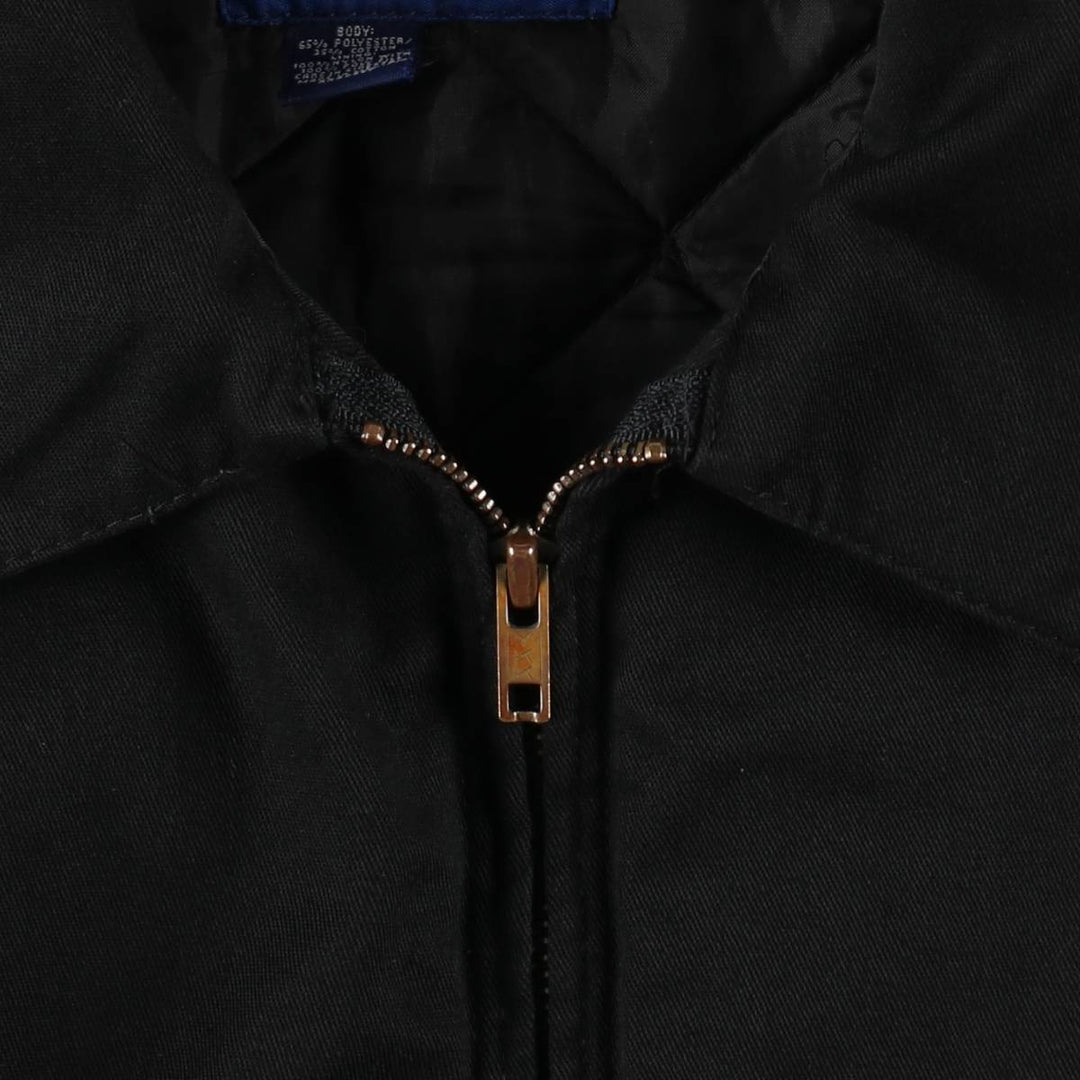 Dickies Eisenhower Jacket, padded work jacket, men's size XL polyester black type Vintage Second Hand
