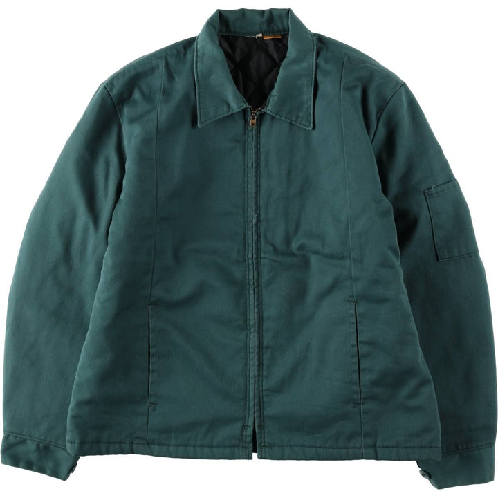 70s-80'S Wrangler BIG BEN Padded Work Jacket, Men's Size L (Equivalent), Vintage unclear green type Vintage Second Hand
