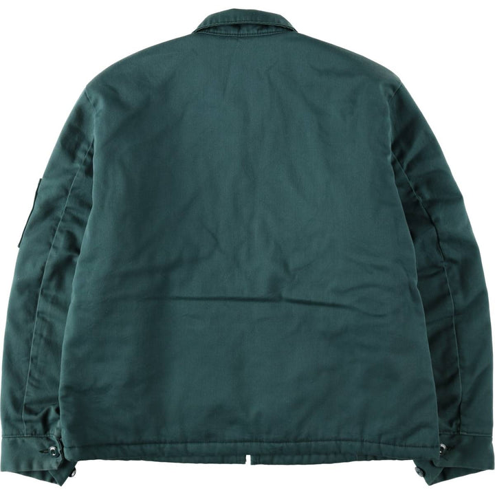 70s-80'S Wrangler BIG BEN Padded Work Jacket, Men's Size L (Equivalent), Vintage unclear green type Vintage Second Hand