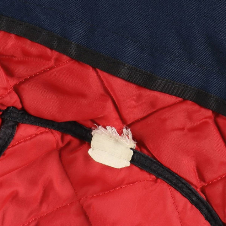 1960s-1970'S Unitog Padded Work Jacket, Made in USA, Men's Size L (Equivalent), Vintage unclear navy blue type Vintage Second Hand