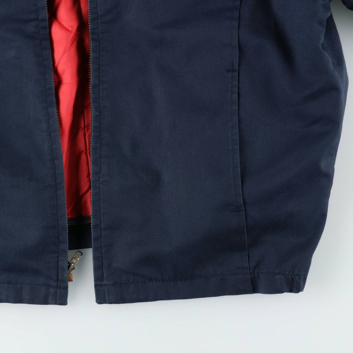 1960s-1970'S Unitog Padded Work Jacket, Made in USA, Men's Size L (Equivalent), Vintage unclear navy blue type Vintage Second Hand