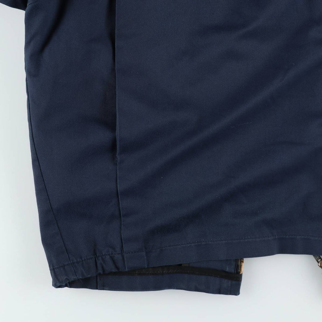 1960s-1970'S Unitog Padded Work Jacket, Made in USA, Men's Size L (Equivalent), Vintage unclear navy blue type Vintage Second Hand