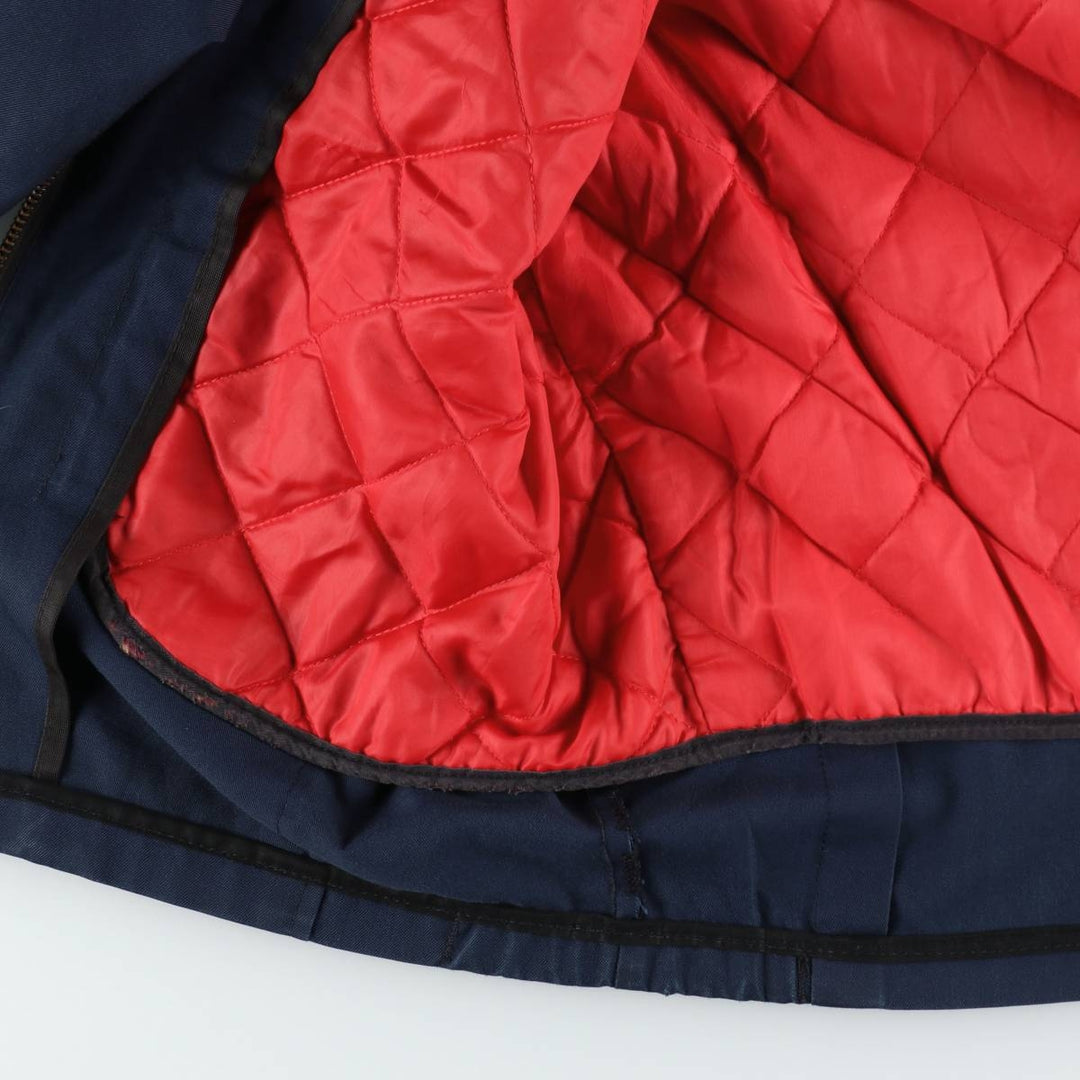 1960s-1970'S Unitog Padded Work Jacket, Made in USA, Men's Size L (Equivalent), Vintage unclear navy blue type Vintage Second Hand