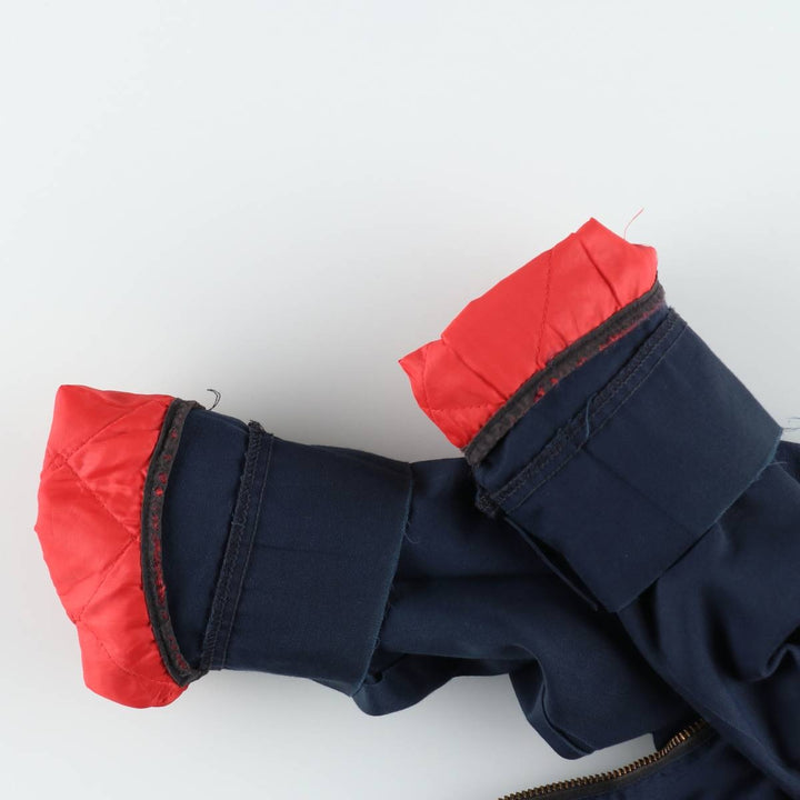 1960s-1970'S Unitog Padded Work Jacket, Made in USA, Men's Size L (Equivalent), Vintage unclear navy blue type Vintage Second Hand