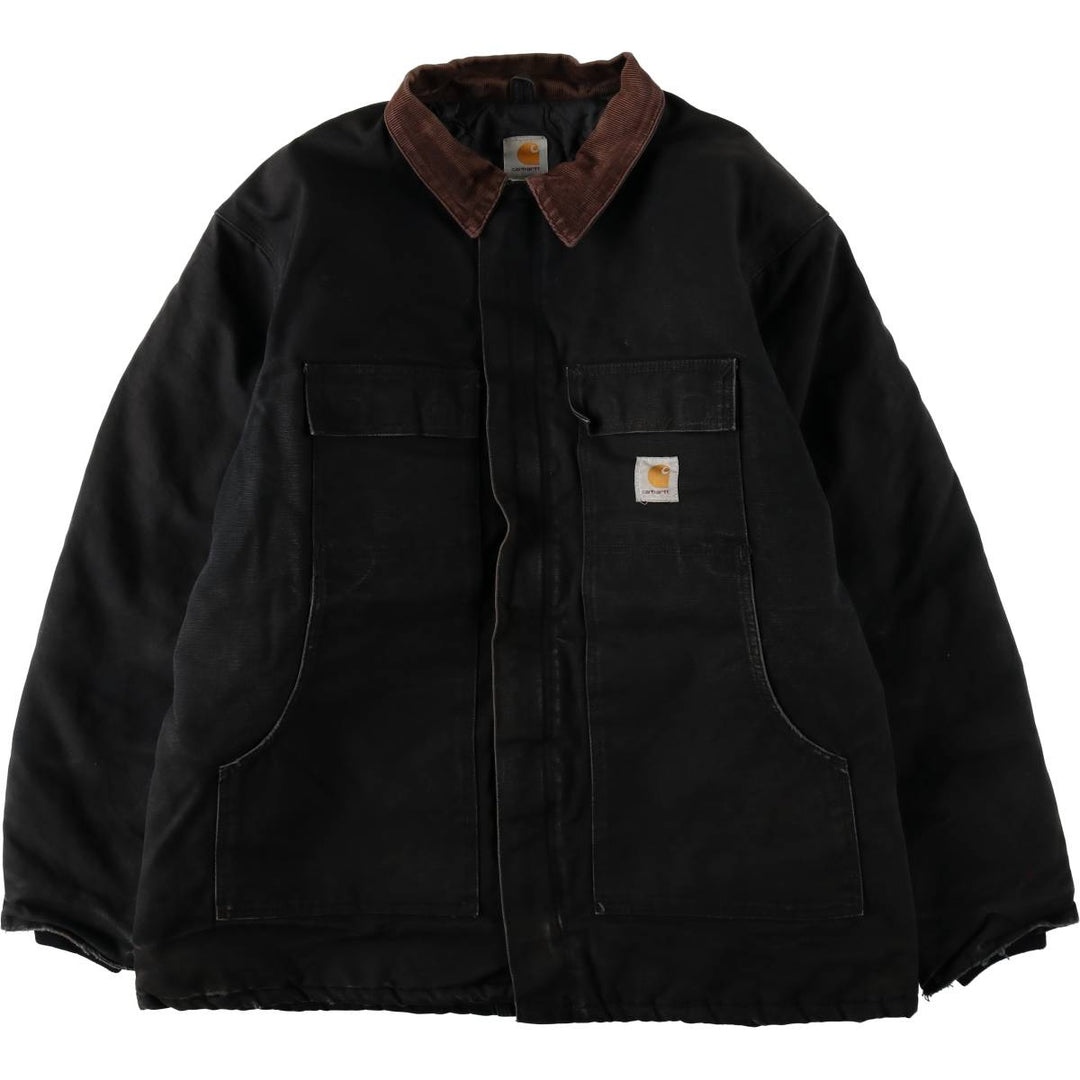 Carhartt Traditional Jacket, Padded Duck Work Jacket, Men's XXL unclear black type Vintage Second Hand