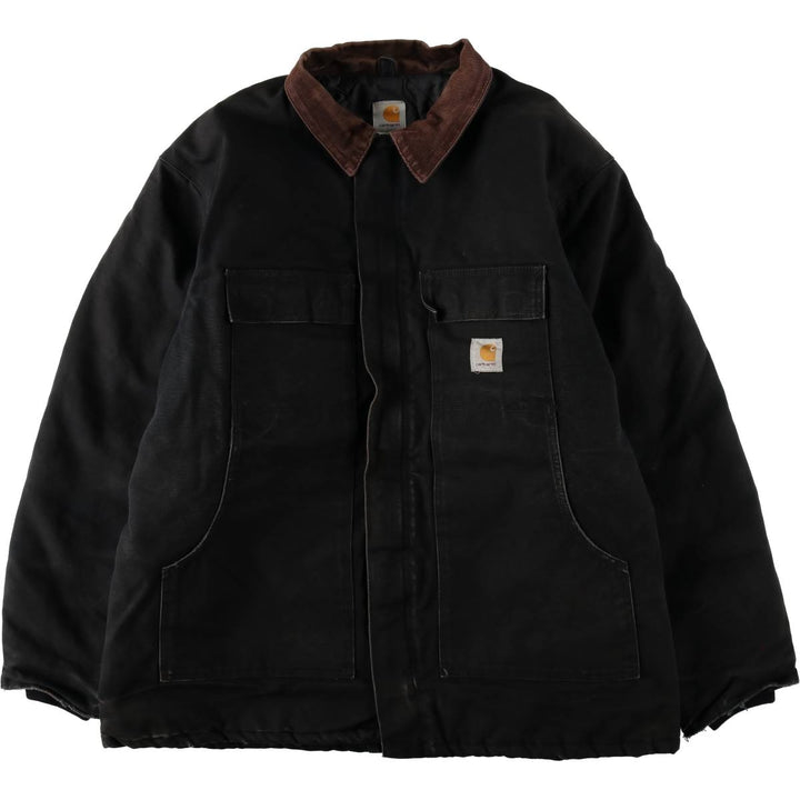 Carhartt Traditional Jacket, Padded Duck Work Jacket, Men's XXL unclear black type Vintage Second Hand
