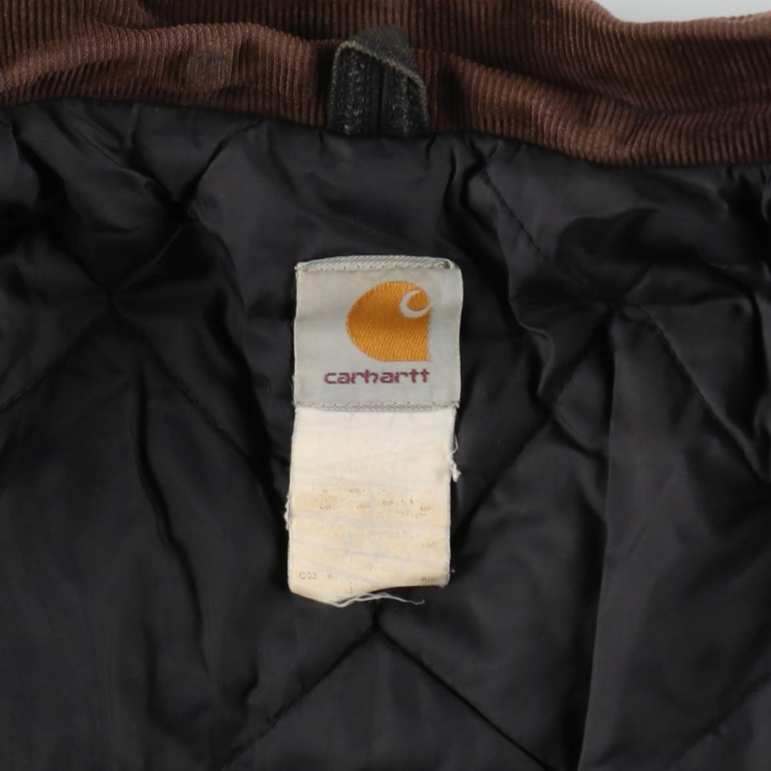 Carhartt Traditional Jacket, Padded Duck Work Jacket, Men's XXL unclear black type Vintage Second Hand