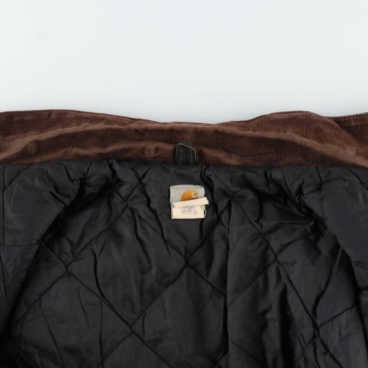 Carhartt Traditional Jacket, Padded Duck Work Jacket, Men's XXL unclear black type Vintage Second Hand