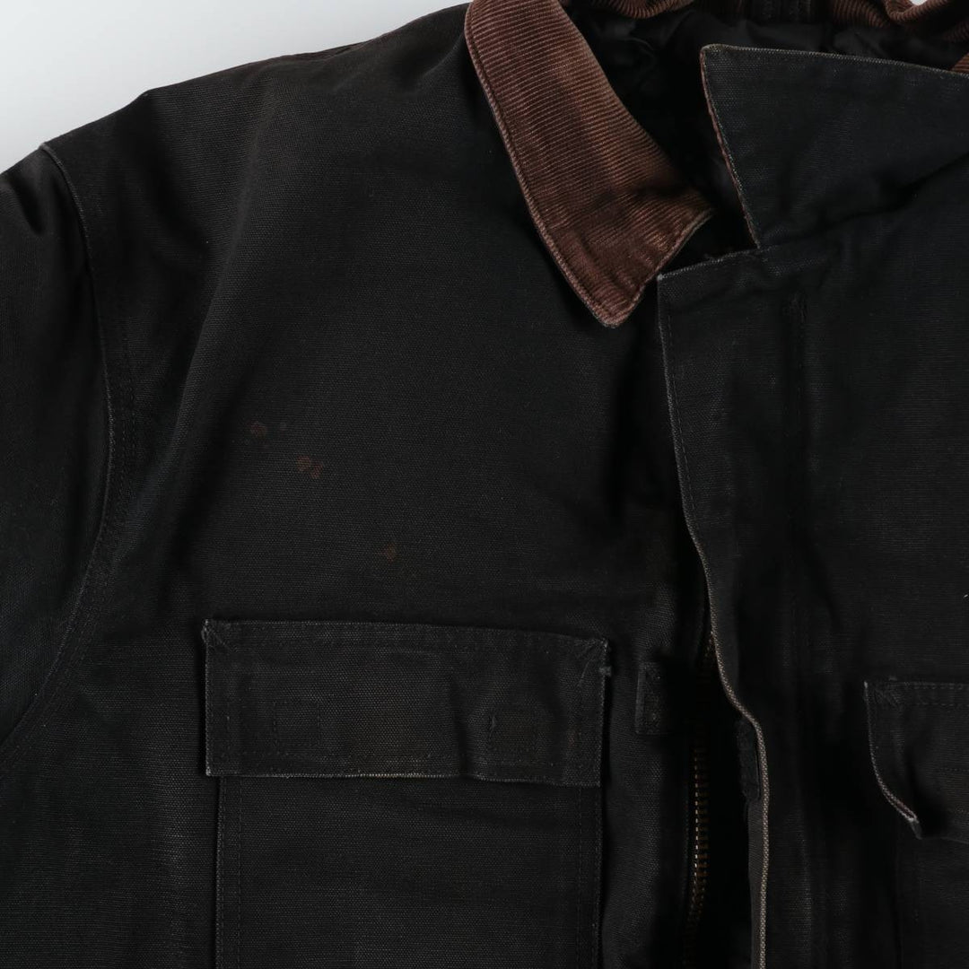Carhartt Traditional Jacket, Padded Duck Work Jacket, Men's XXL unclear black type Vintage Second Hand