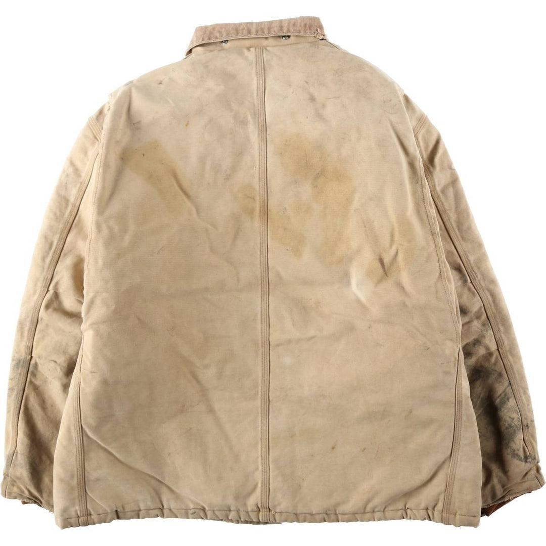 Carhartt Traditional Padded Duck Work Jacket, Men's Size XL unclear brown type Vintage Second Hand