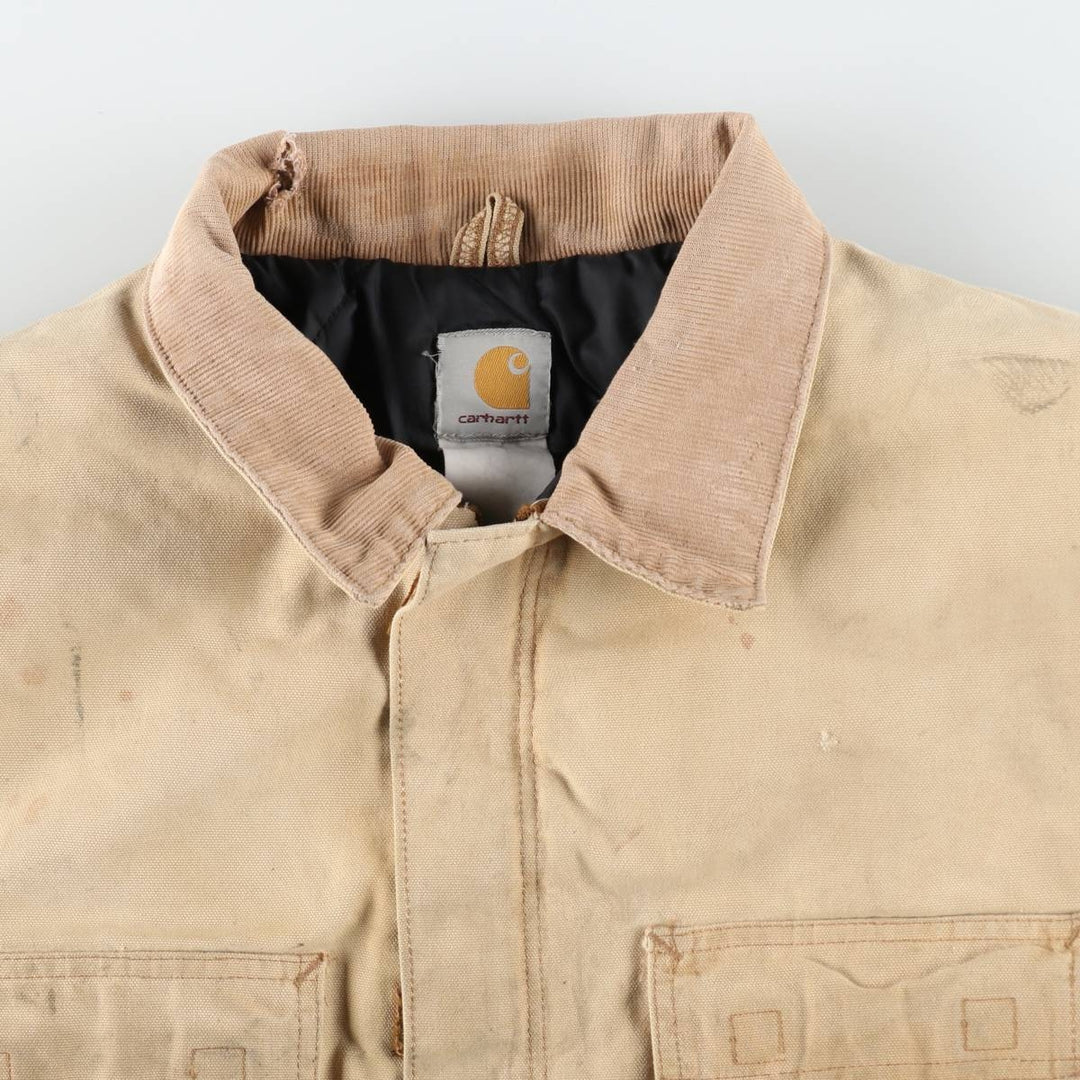 Carhartt Traditional Padded Duck Work Jacket, Men's Size XL unclear brown type Vintage Second Hand