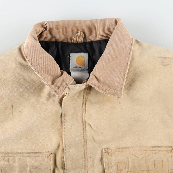 Carhartt Traditional Padded Duck Work Jacket, Men's Size XL unclear brown type Vintage Second Hand