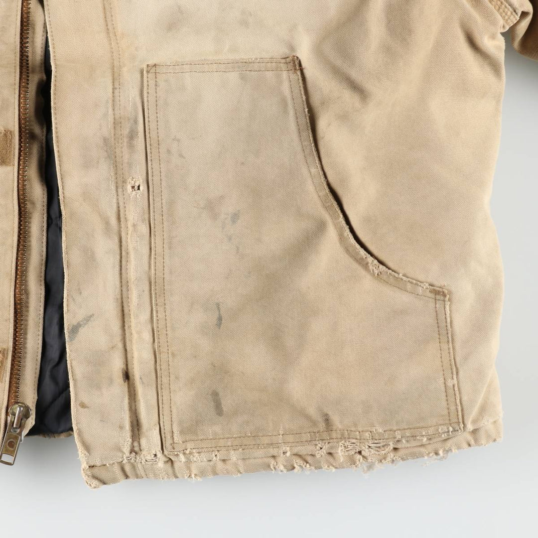 Carhartt Traditional Padded Duck Work Jacket, Men's XL unclear brown type Vintage Second Hand