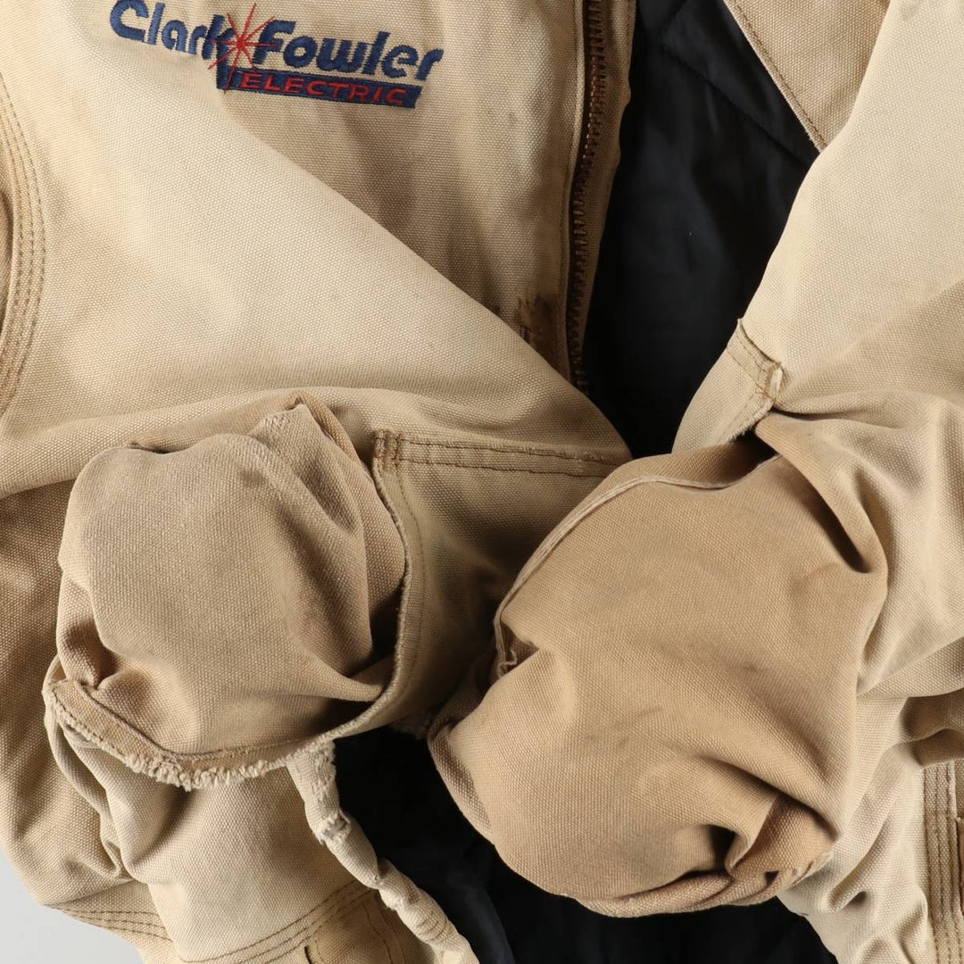 Carhartt Traditional Padded Duck Work Jacket, Men's XL unclear brown type Vintage Second Hand