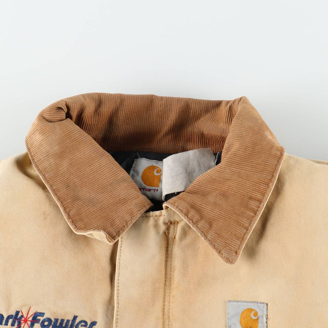 Carhartt Traditional Padded Duck Work Jacket, Men's XL unclear brown type Vintage Second Hand