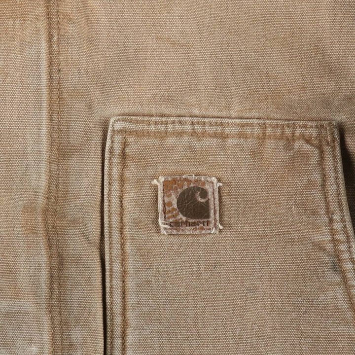 2000'S Carhartt Traditional Padded Duck Work Jacket, Men's Size XL cotton brown type Vintage Second Hand