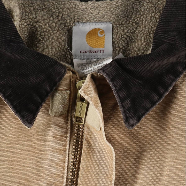 2000'S Carhartt Traditional Padded Duck Work Jacket, Men's Size XL cotton brown type Vintage Second Hand