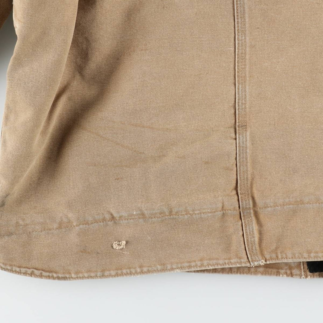 2000'S Carhartt Traditional Padded Duck Work Jacket, Men's Size XL cotton brown type Vintage Second Hand