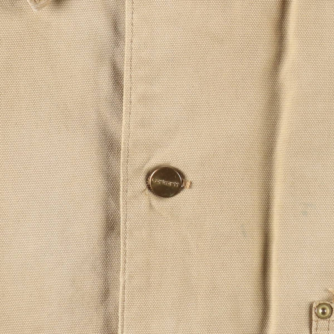 Carhartt Michigan Chore Coat Duck Work Jacket Men's XXL equivalent unclear Beige type Vintage Second Hand