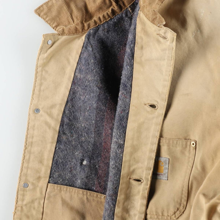 Carhartt Michigan Chore Coat Duck Work Jacket Men's XXL equivalent unclear Beige type Vintage Second Hand