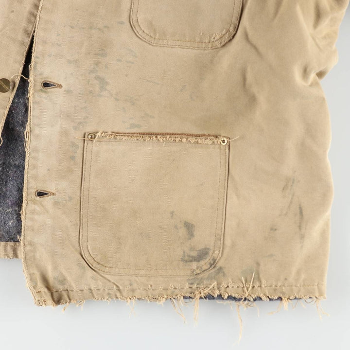 Carhartt Michigan Chore Coat Duck Work Jacket Men's XXL equivalent unclear Beige type Vintage Second Hand