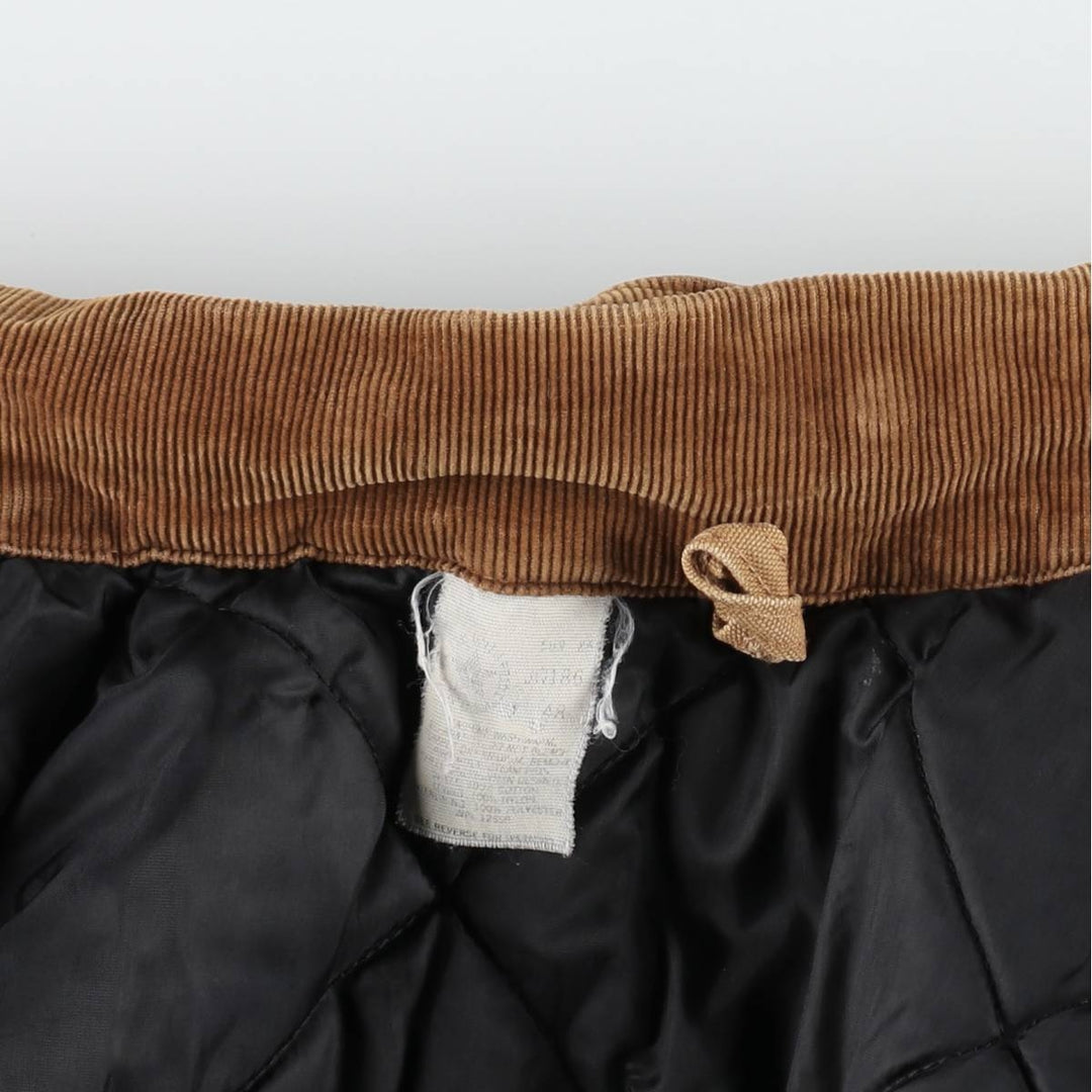 ~90'S Carhartt Traditional Jacket, Padded Duck Work Jacket, Made in USA, Men's XXL equivalent, Vintage cotton brown type Vintage Second Hand