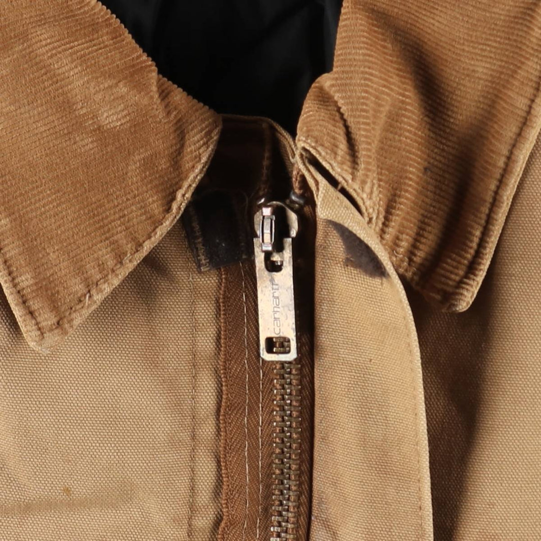 ~90'S Carhartt Traditional Jacket, Padded Duck Work Jacket, Made in USA, Men's XXL equivalent, Vintage cotton brown type Vintage Second Hand