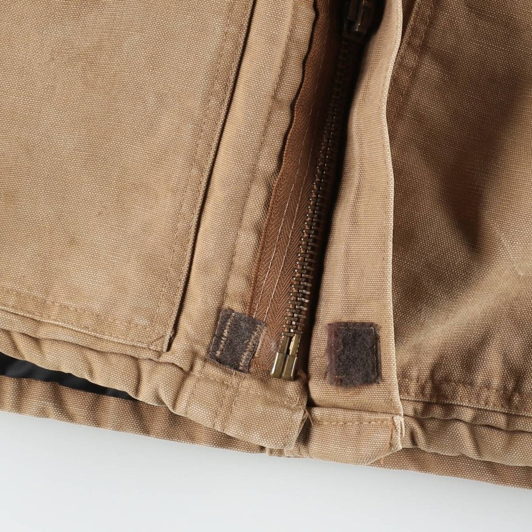 ~90'S Carhartt Traditional Jacket, Padded Duck Work Jacket, Made in USA, Men's XXL equivalent, Vintage cotton brown type Vintage Second Hand