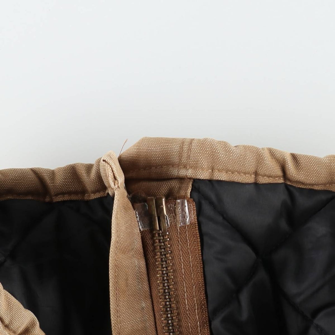 ~90'S Carhartt Traditional Jacket, Padded Duck Work Jacket, Made in USA, Men's XXL equivalent, Vintage cotton brown type Vintage Second Hand