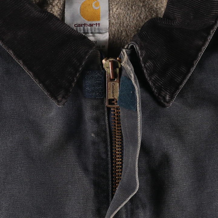 Carhartt Traditional Padded Duck Work Jacket, Men's Size L cotton Charcoal Vintage Second Hand