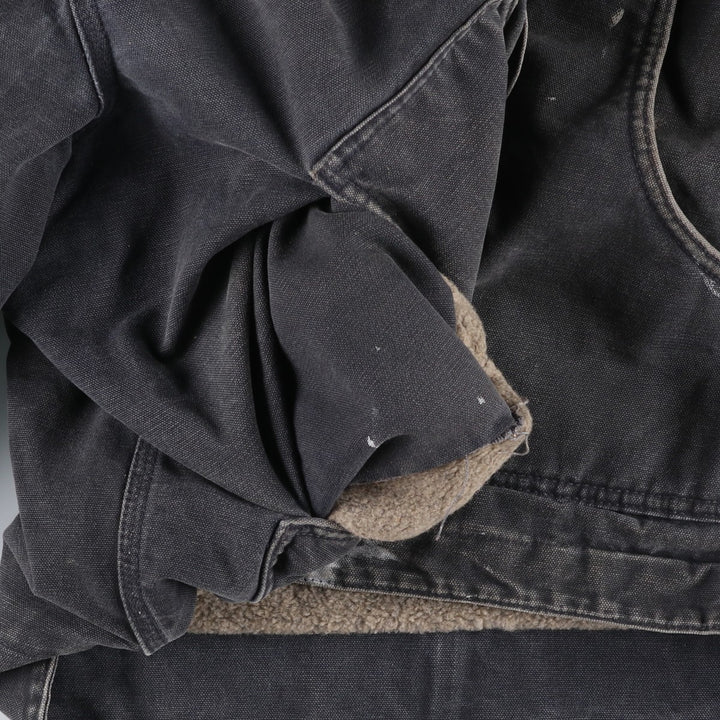 Carhartt Traditional Padded Duck Work Jacket, Men's Size L cotton Charcoal Vintage Second Hand