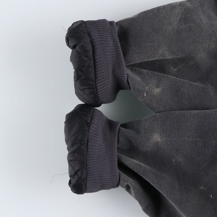 Carhartt Traditional Padded Duck Work Jacket, Men's Size L cotton Charcoal Vintage Second Hand
