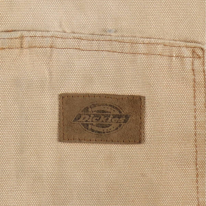 Dickies padded duck work jacket, men's size XL. cotton Beige type Vintage Second Hand