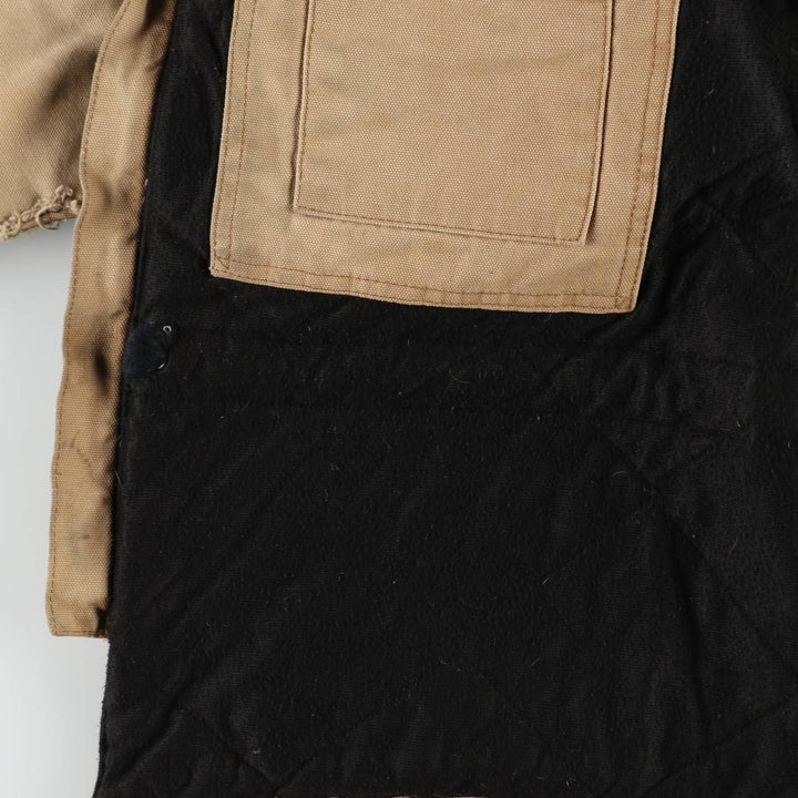 Dickies padded duck work jacket, men's size XL. cotton Beige type Vintage Second Hand