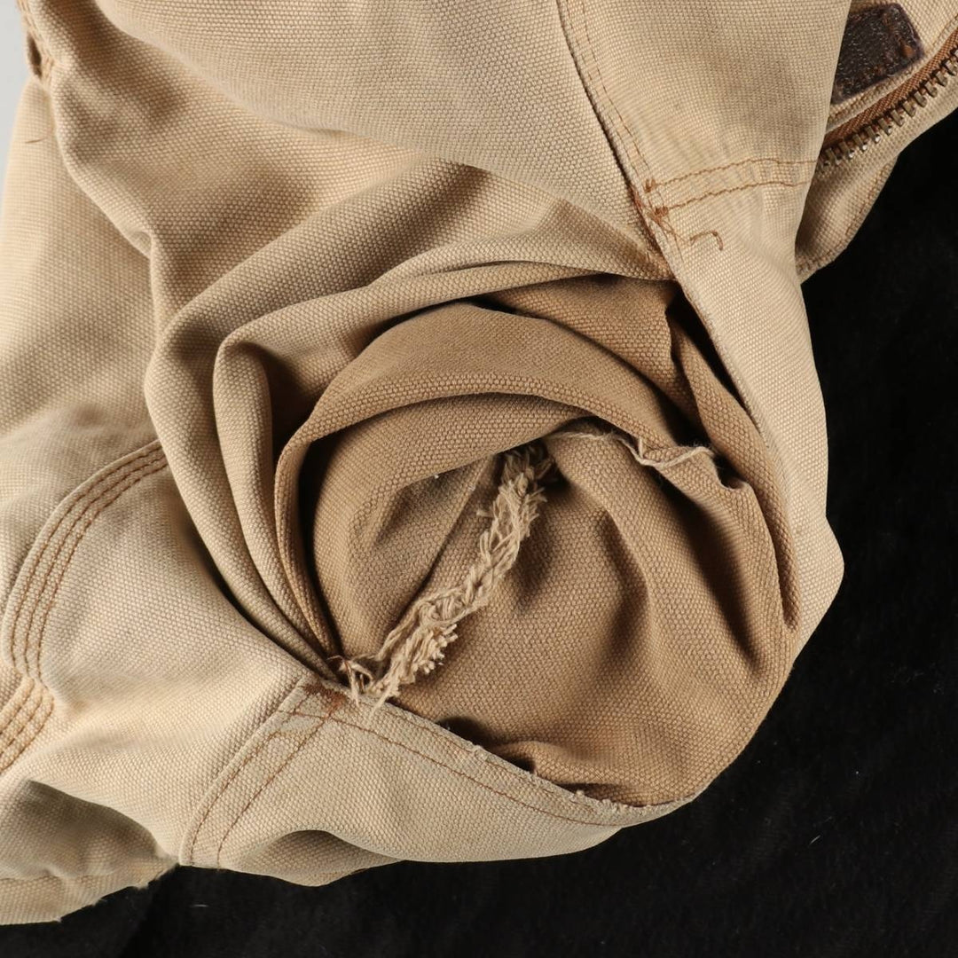Dickies padded duck work jacket, men's size XL. cotton Beige type Vintage Second Hand
