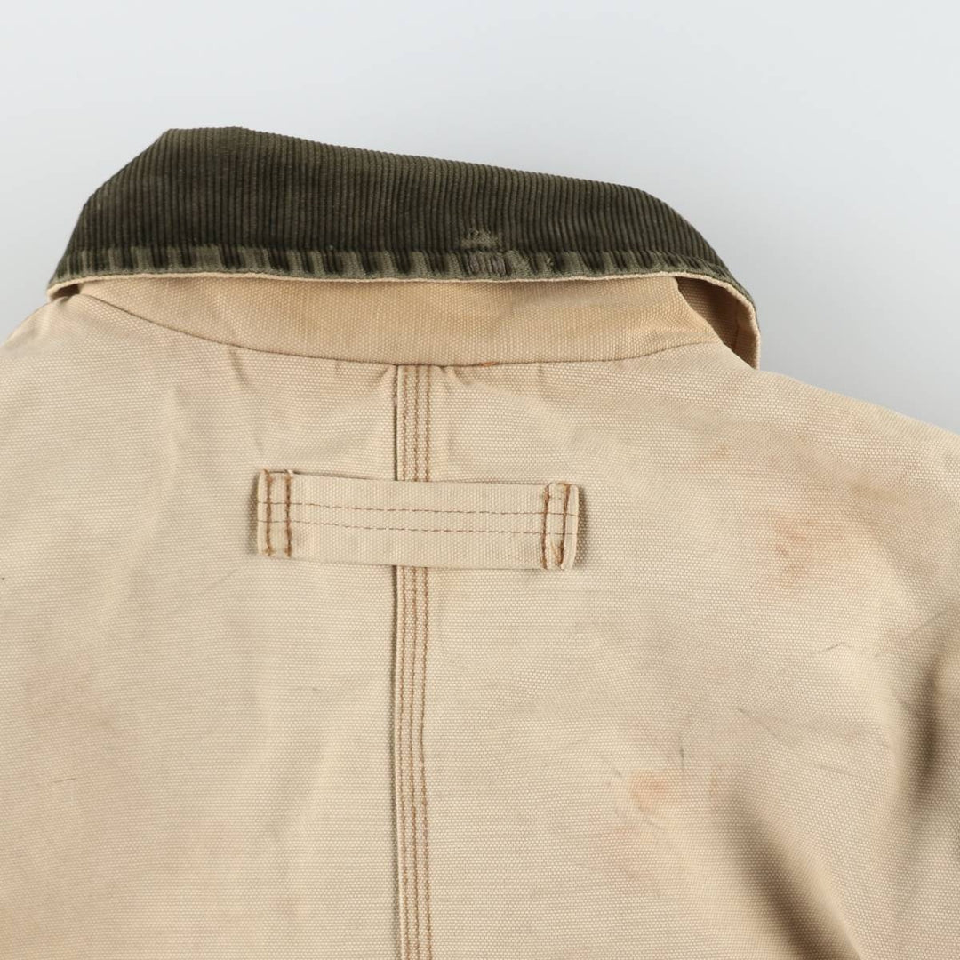 Dickies padded duck work jacket, men's size XL. cotton Beige type Vintage Second Hand