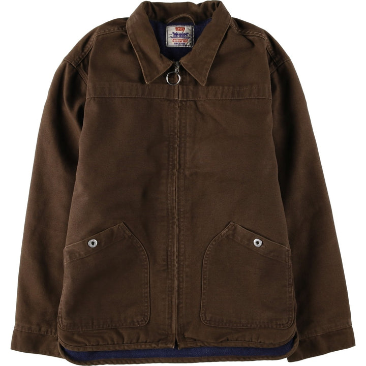 Levi's Duck Work Jacket, Men's Size S (approx.) cotton brown type Vintage Second Hand