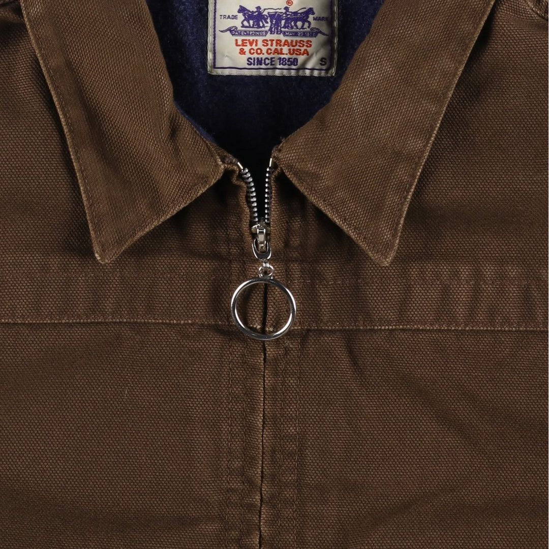 Levi's Duck Work Jacket, Men's Size S (approx.) cotton brown type Vintage Second Hand
