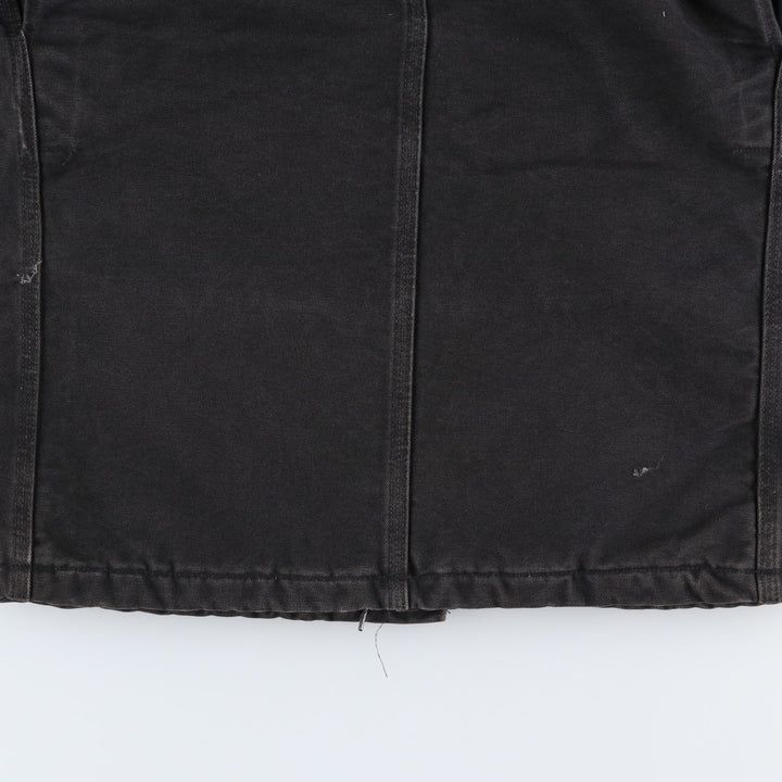 2000'S Carhartt Traditional Coat, Padded Duck Work Jacket, Men's Size S (approx.) cotton black type Vintage Second Hand