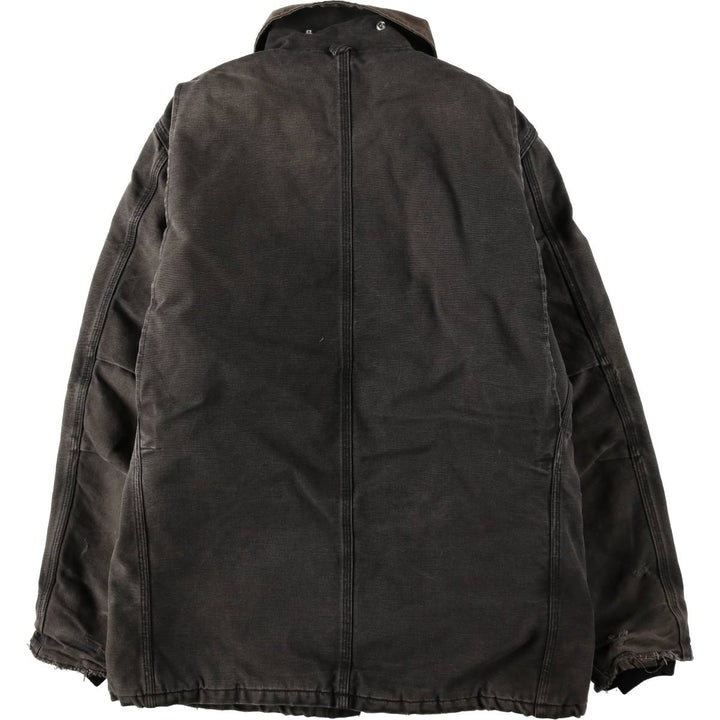 Carhartt Traditional Padded Duck Work Jacket, Men's Size L unclear brown type Vintage Second Hand