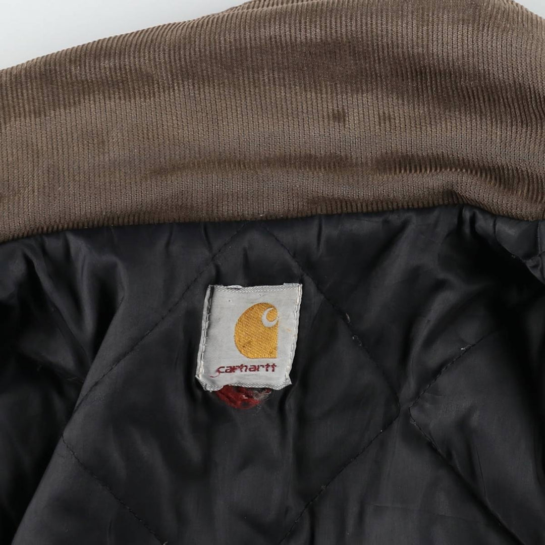 Carhartt Traditional Padded Duck Work Jacket, Men's Size L unclear brown type Vintage Second Hand