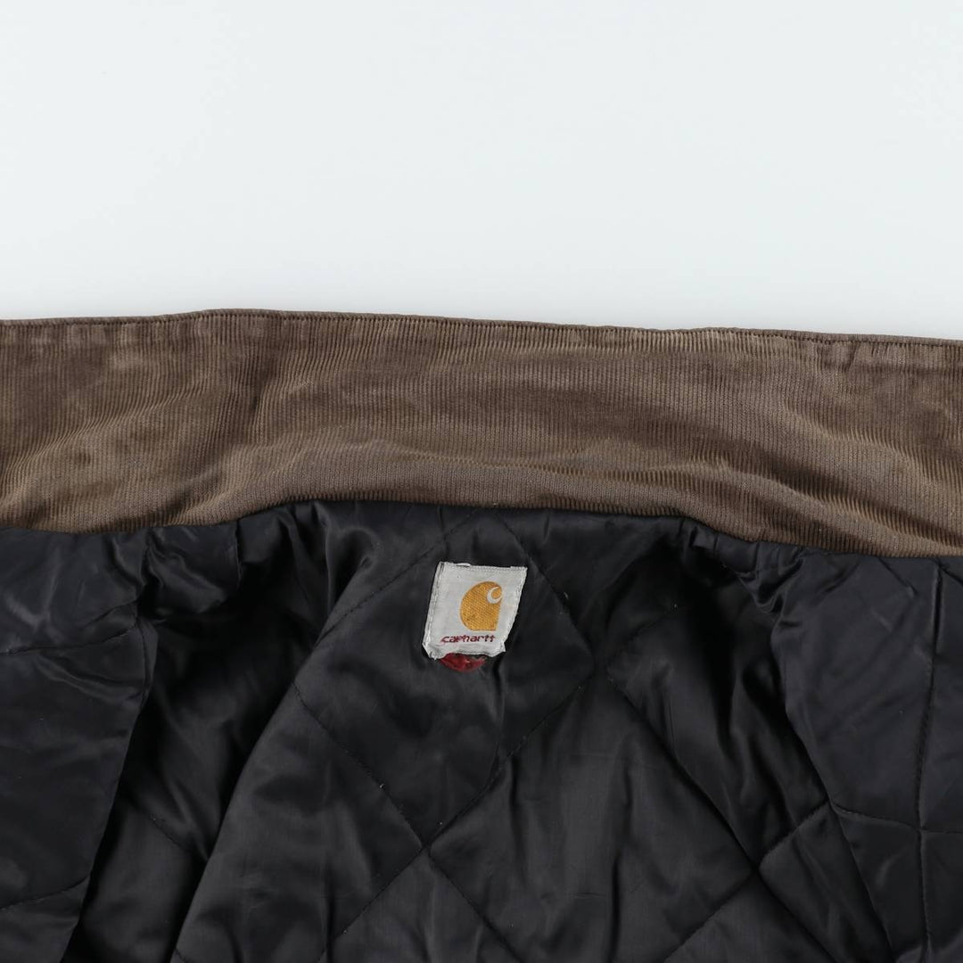 Carhartt Traditional Padded Duck Work Jacket, Men's Size L unclear brown type Vintage Second Hand